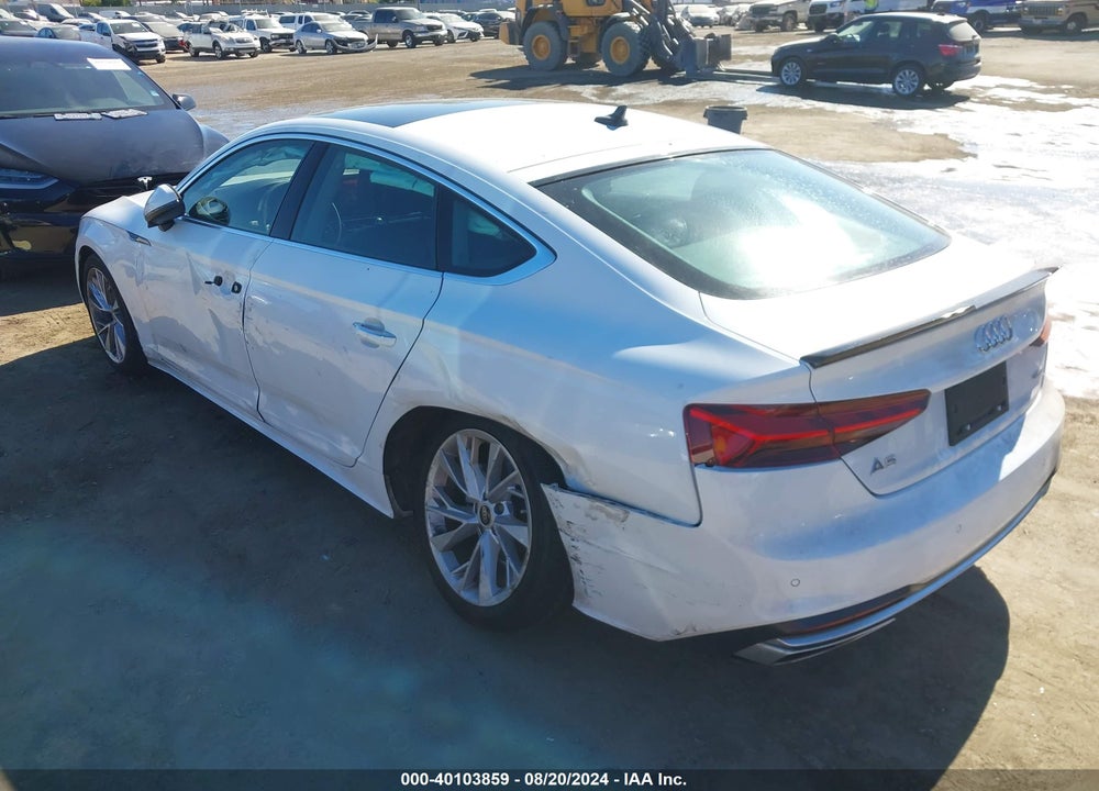2023 AUDI A5 SPORTBACK PREMIUM 40 TFSI QUATTRO S TRONIC VIN: WAUABCF51PA054671
