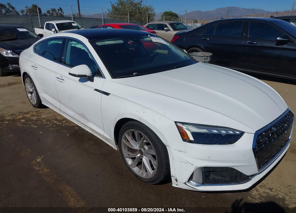 2023 AUDI A5 SPORTBACK PREMIUM 40 TFSI QUATTRO S TRONIC VIN: WAUABCF51PA054671