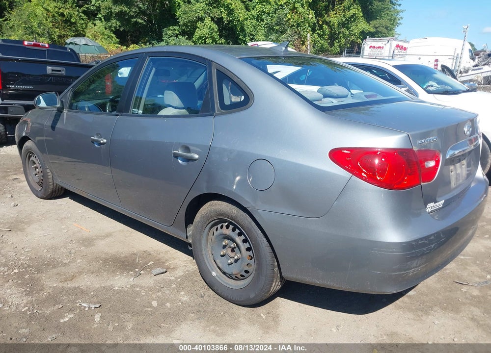2010 HYUNDAI ELANTRA BLUE VIN: KMHDU4ADXAU133787