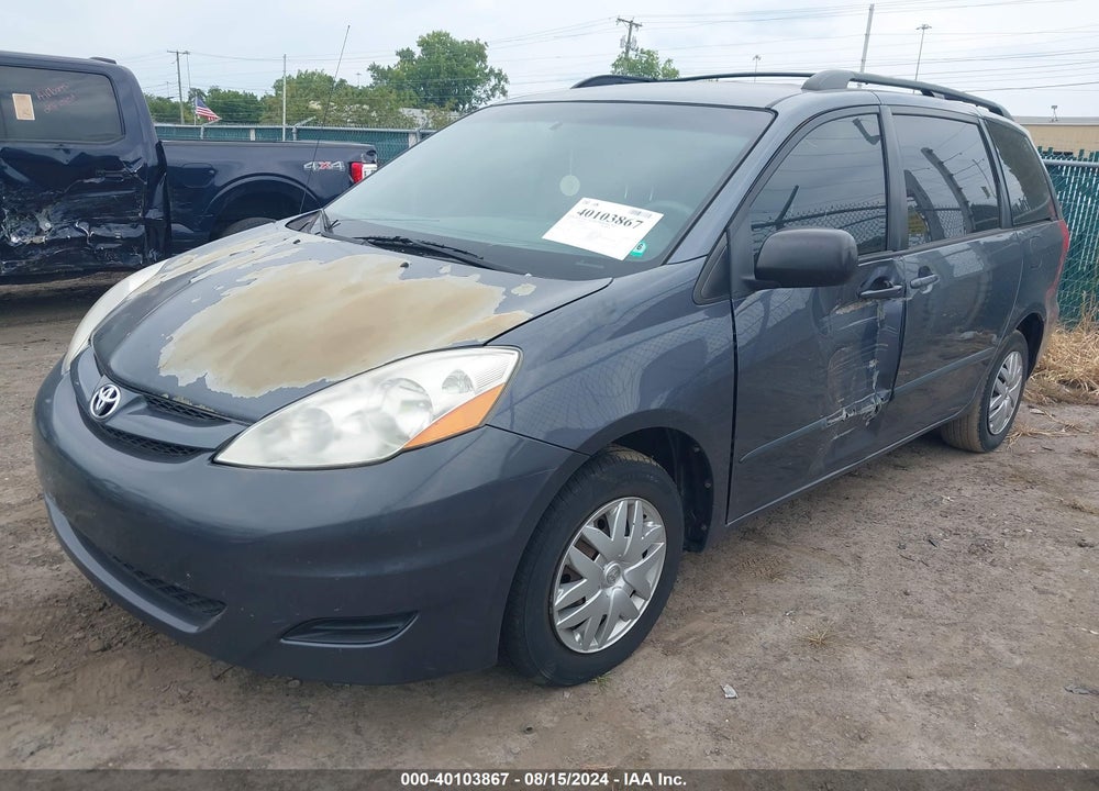 2007 TOYOTA SIENNA CE VIN: 5TDZK23C07S076988