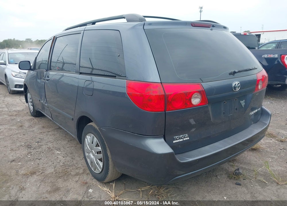 2007 TOYOTA SIENNA CE VIN: 5TDZK23C07S076988
