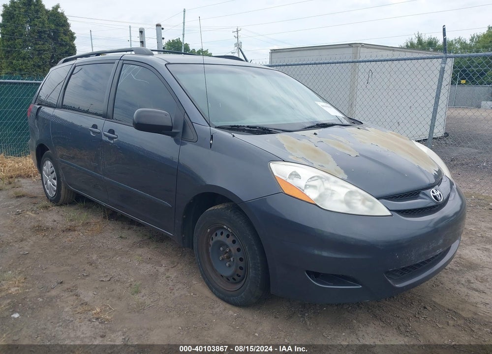 2007 TOYOTA SIENNA CE VIN: 5TDZK23C07S076988
