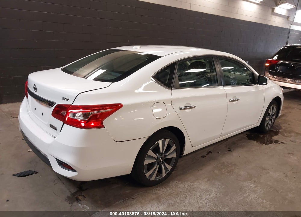 2019 NISSAN SENTRA SV VIN: 3N1AB7AP6KY423521