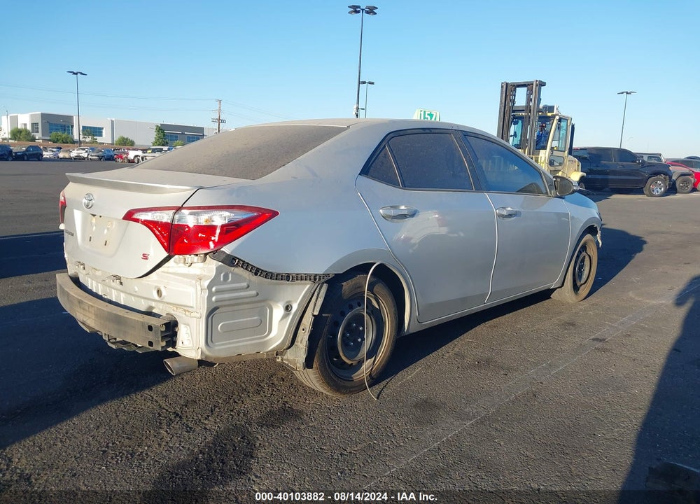 2014 TOYOTA COROLLA S VIN: 5YFBURHE8EP103388