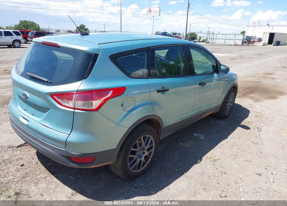2013 FORD ESCAPE S VIN: 1FMCU0F70DUA78360