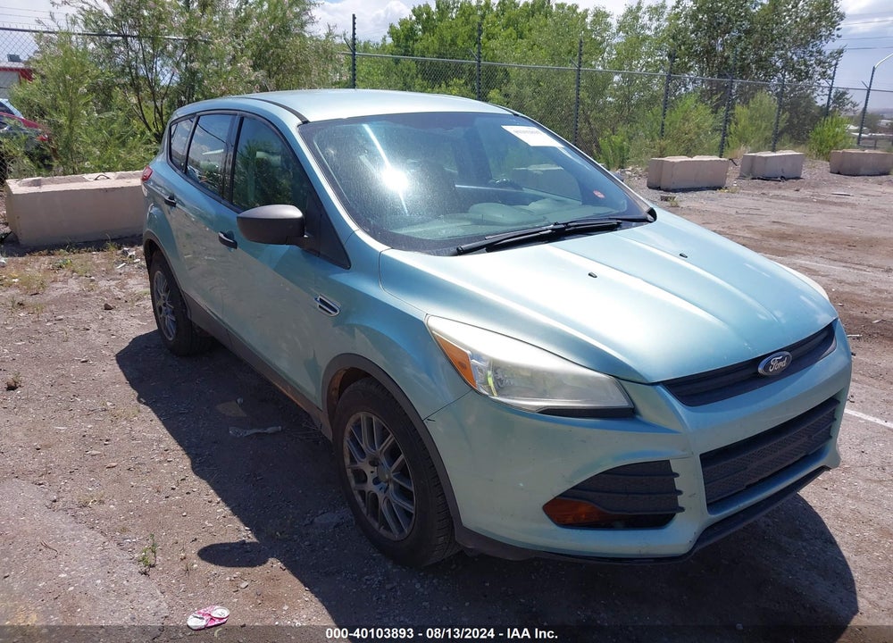 2013 FORD ESCAPE S VIN: 1FMCU0F70DUA78360