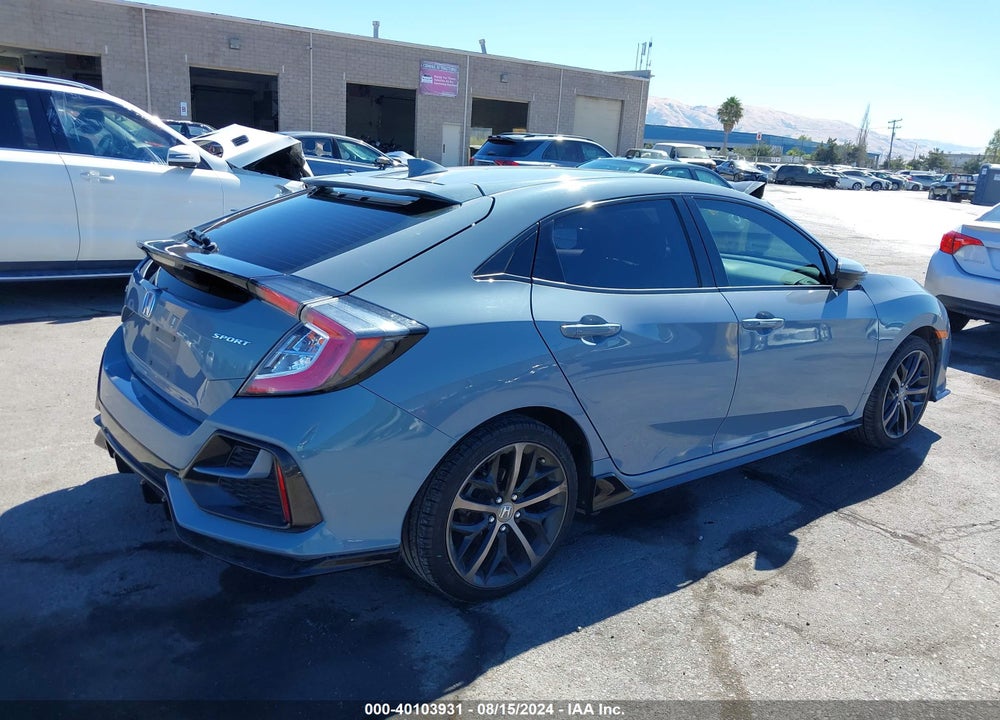 2020 HONDA CIVIC SPORT VIN: SHHFK7G42LU215146