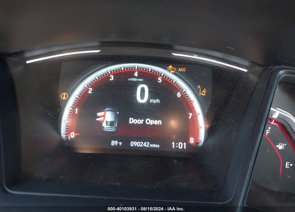 2020 HONDA CIVIC SPORT VIN: SHHFK7G42LU215146