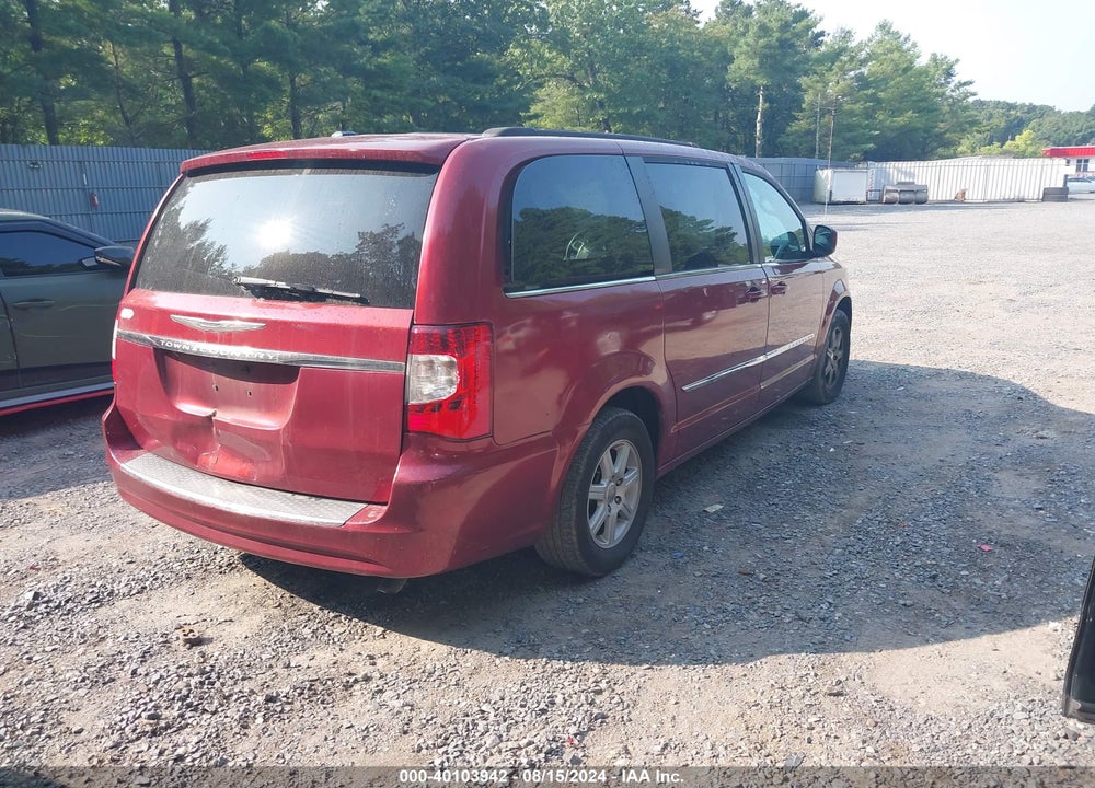 2011 CHRYSLER TOWN & COUNTRY TOURING VIN: 2A4RR5DG1BR653036