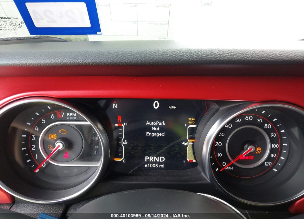 2021 JEEP GLADIATOR RUBICON 4X4 VIN: 1C6JJTBG8ML606350
