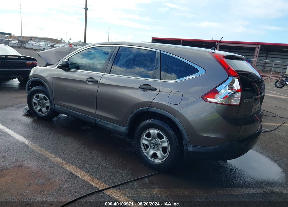 2013 HONDA CR-V LX VIN: 3CZRM3H30DG705050