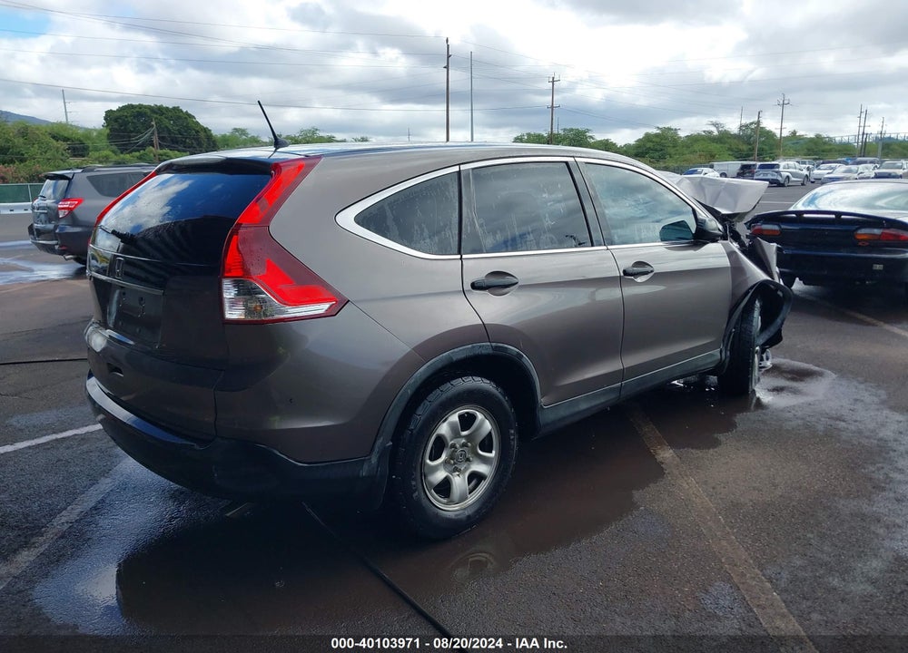 2013 HONDA CR-V LX VIN: 3CZRM3H30DG705050