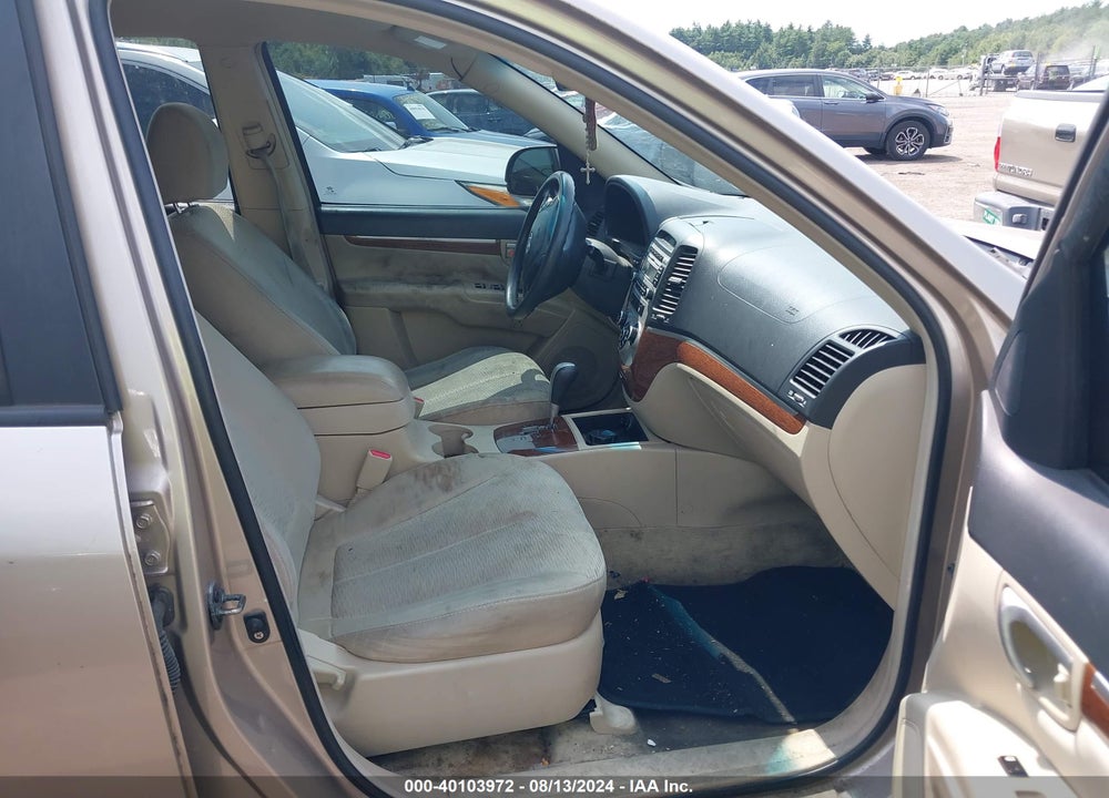 2007 HYUNDAI SANTA FE GLS VIN: 5NMSG13D87H095894