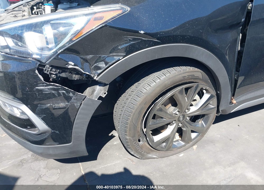 2017 HYUNDAI SANTA FE SPORT 2.0T ULTIMATE VIN: 5NMZW4LA4HH050221