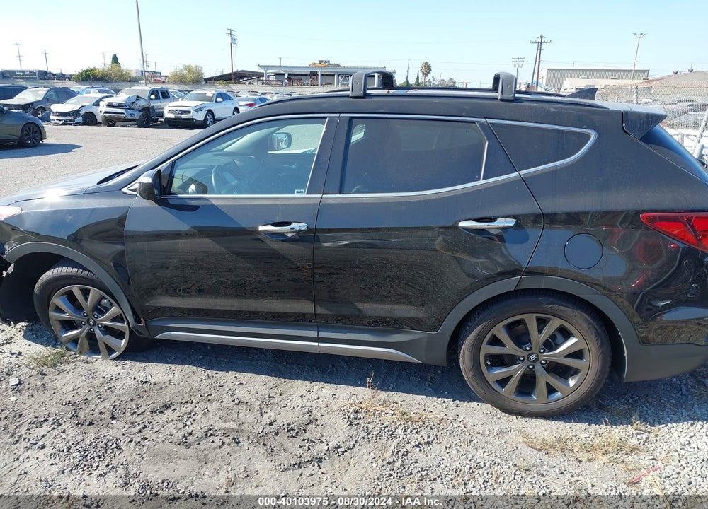 2017 HYUNDAI SANTA FE SPORT 2.0T ULTIMATE VIN: 5NMZW4LA4HH050221