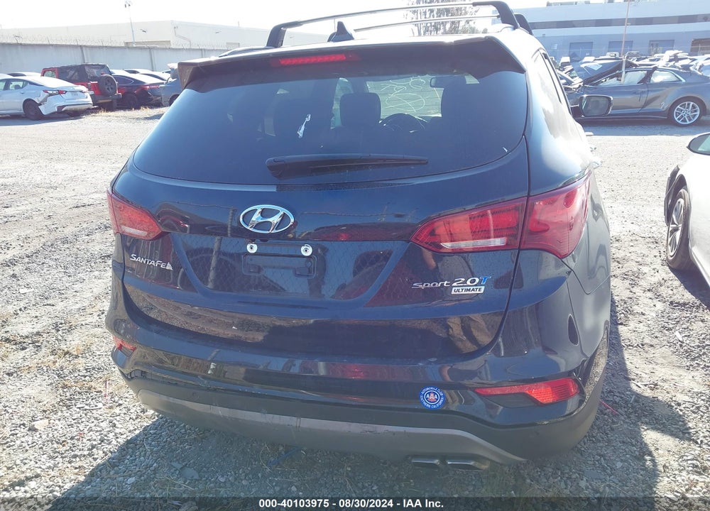 2017 HYUNDAI SANTA FE SPORT 2.0T ULTIMATE VIN: 5NMZW4LA4HH050221