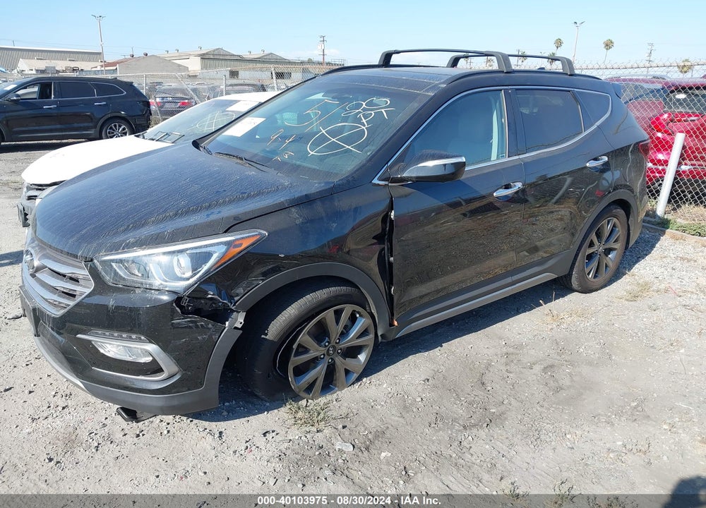 2017 HYUNDAI SANTA FE SPORT 2.0T ULTIMATE VIN: 5NMZW4LA4HH050221