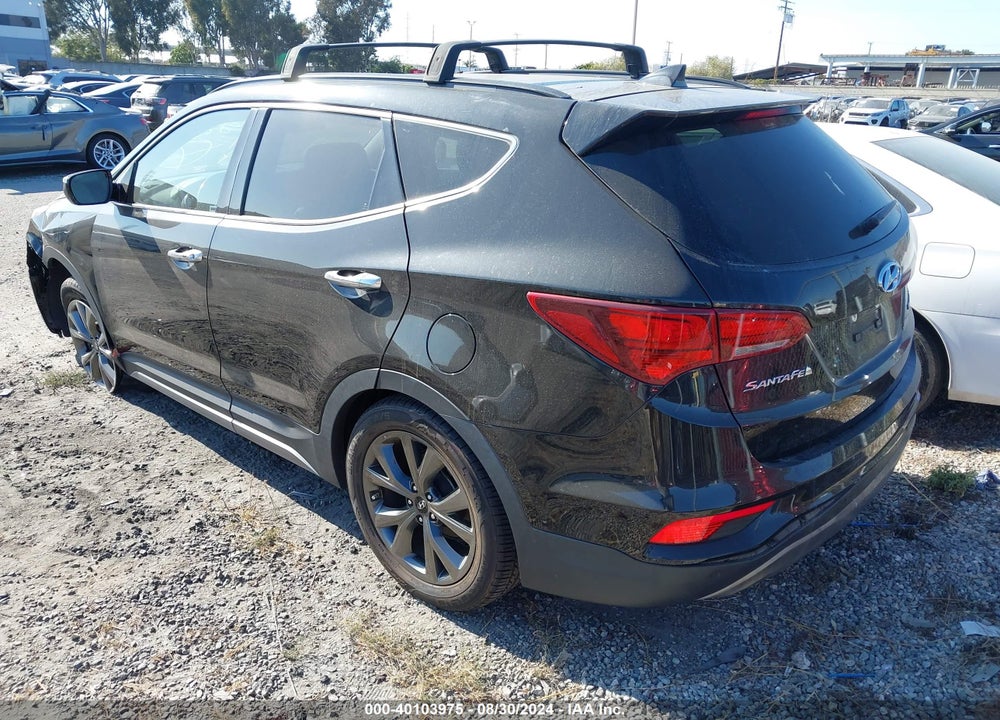 2017 HYUNDAI SANTA FE SPORT 2.0T ULTIMATE VIN: 5NMZW4LA4HH050221