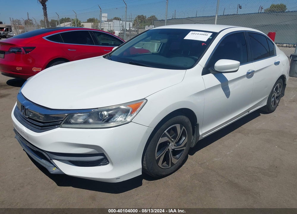 2017 HONDA ACCORD LX VIN: 1HGCR2F3XHA111856