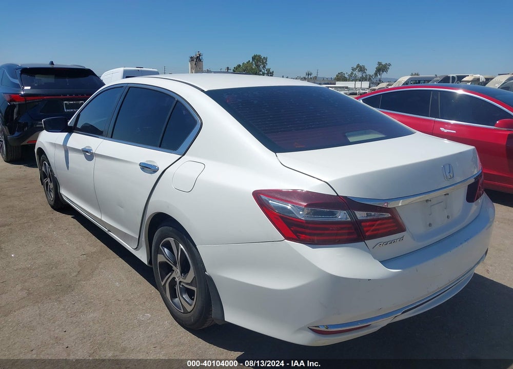 2017 HONDA ACCORD LX VIN: 1HGCR2F3XHA111856