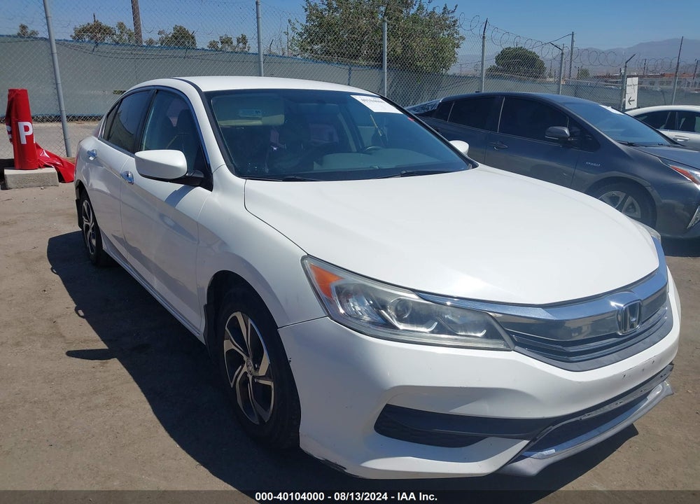 2017 HONDA ACCORD LX VIN: 1HGCR2F3XHA111856