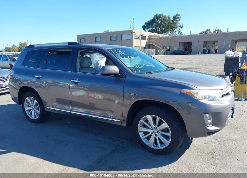 2013 TOYOTA HIGHLANDER HYBRID LIMITED V6 VIN: JTEDC3EH0D2014012