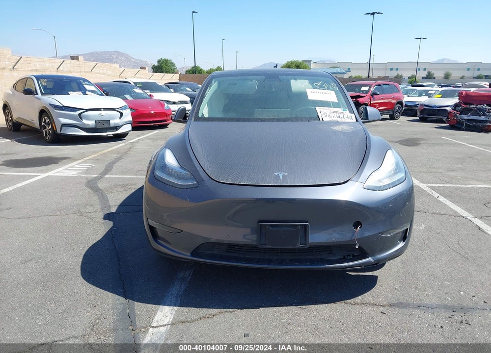 2021 TESLA MODEL Y LONG RANGE DUAL MOTOR ALL-WHEEL DRIVE VIN: 5YJYGDEE3MF273225