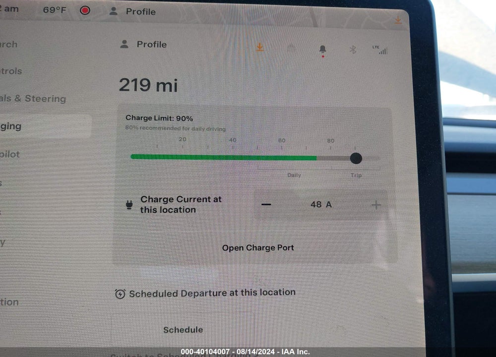 2021 TESLA MODEL Y LONG RANGE DUAL MOTOR ALL-WHEEL DRIVE VIN: 5YJYGDEE3MF273225