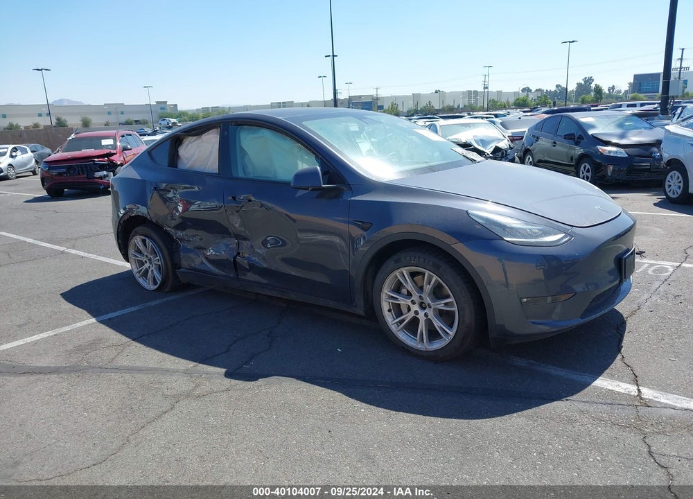 2021 TESLA MODEL Y LONG RANGE DUAL MOTOR ALL-WHEEL DRIVE VIN: 5YJYGDEE3MF273225