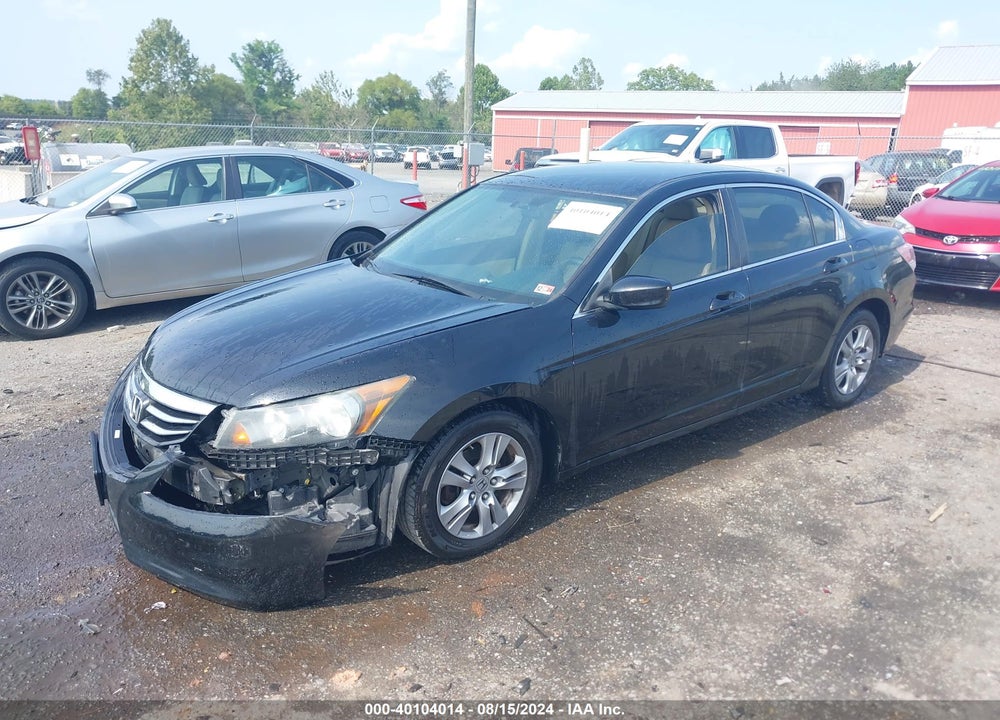 2012 HONDA ACCORD 2.4 SE VIN: 1HGCP2F64CA138690