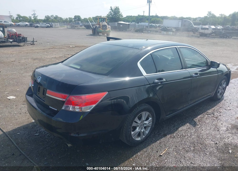 2012 HONDA ACCORD 2.4 SE VIN: 1HGCP2F64CA138690