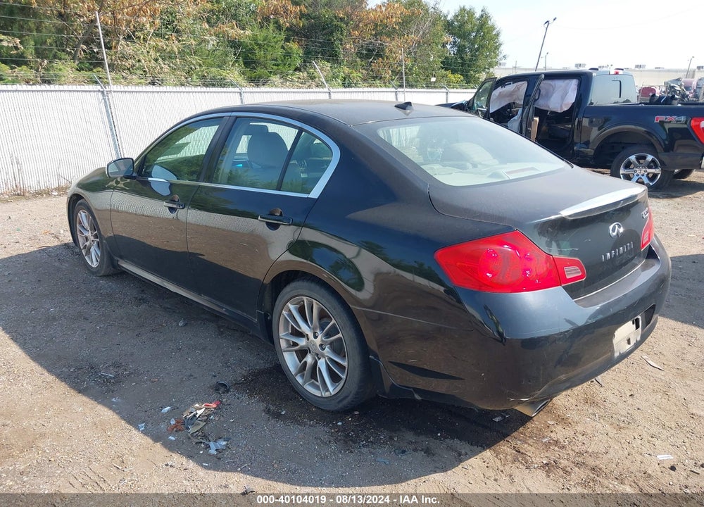 2008 INFINITI G35 JOURNEY VIN: JNKBV61E38M209856