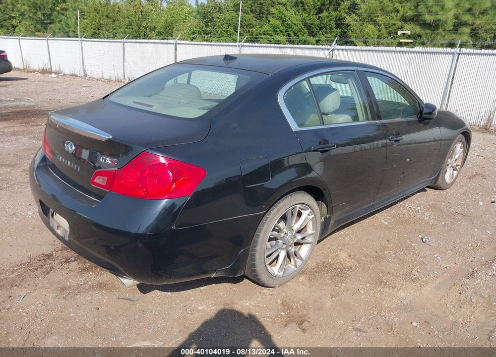 2008 INFINITI G35 JOURNEY VIN: JNKBV61E38M209856