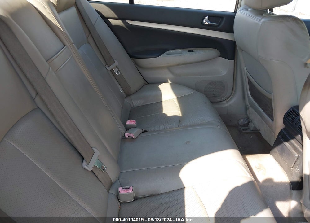 2008 INFINITI G35 JOURNEY VIN: JNKBV61E38M209856