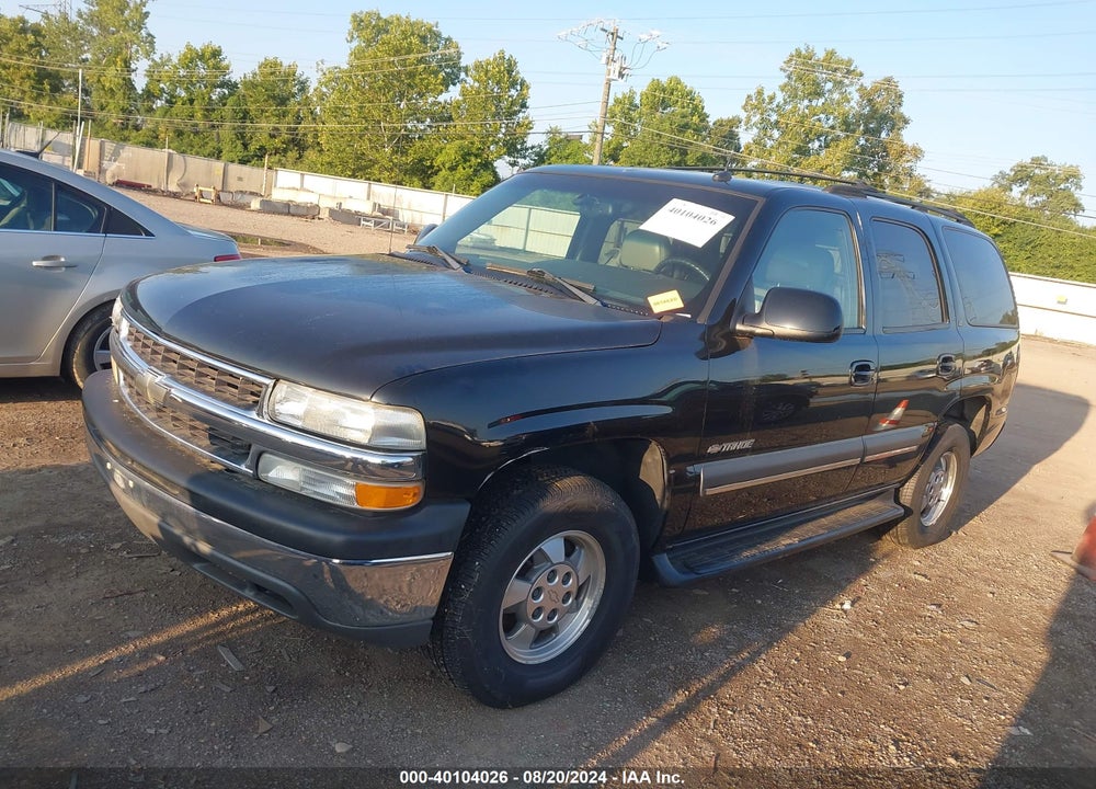 2002 CHEVROLET TAHOE LT VIN: 1GNEC13T02J318584