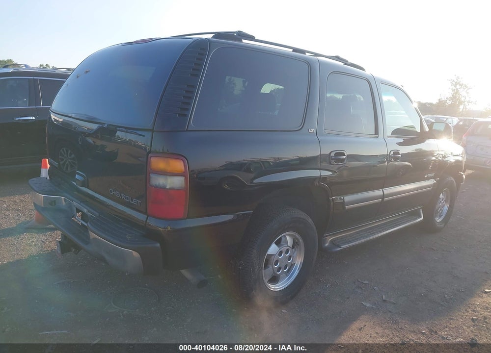 2002 CHEVROLET TAHOE LT VIN: 1GNEC13T02J318584
