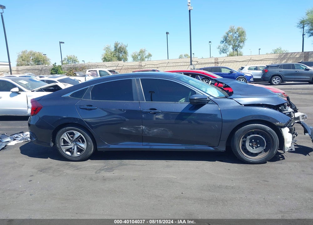 2019 HONDA CIVIC LX VIN: 2HGFC2F63KH503613