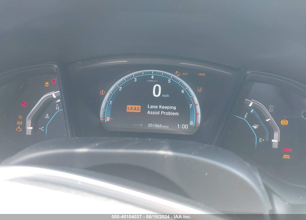 2019 HONDA CIVIC LX VIN: 2HGFC2F63KH503613