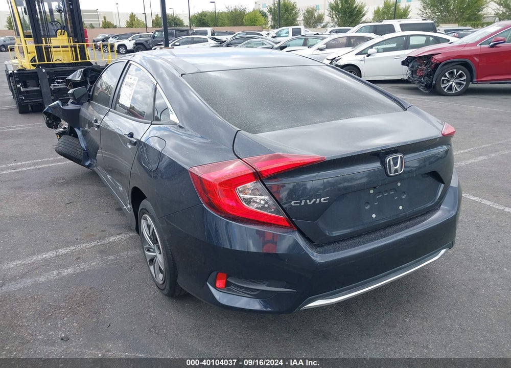 2019 HONDA CIVIC LX VIN: 2HGFC2F63KH503613