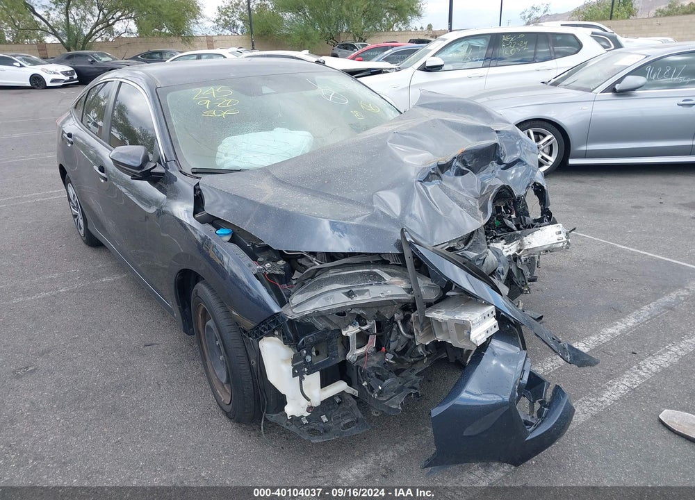 2019 HONDA CIVIC LX VIN: 2HGFC2F63KH503613