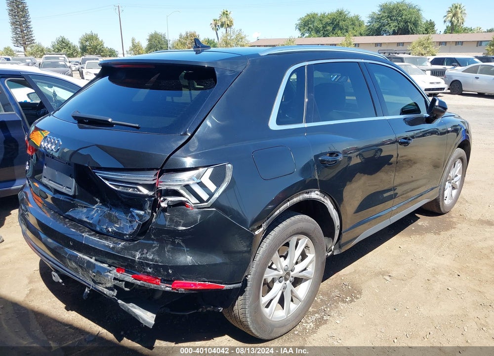 2022 AUDI Q3 PREMIUM 45 TFSI S LINE QUATTRO TIPTRONIC VIN: WA1DECF38N1113115