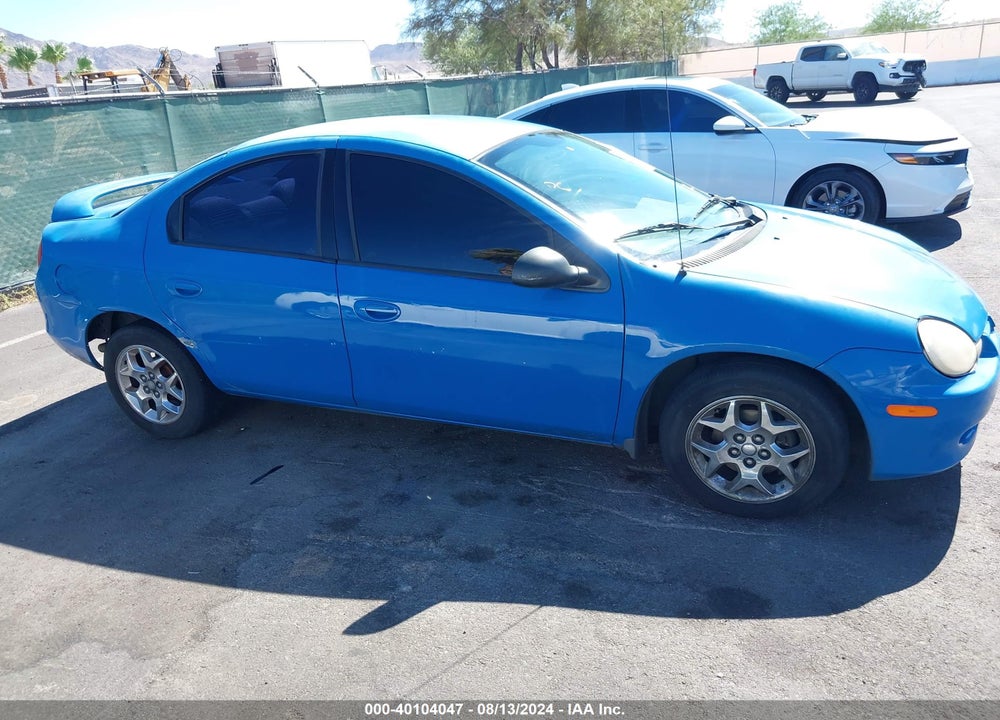 2002 DODGE NEON SXT VIN: 1B3ES56C12D657112