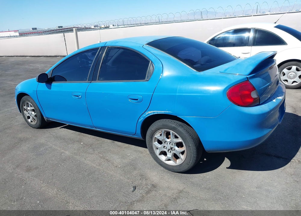 2002 DODGE NEON SXT VIN: 1B3ES56C12D657112