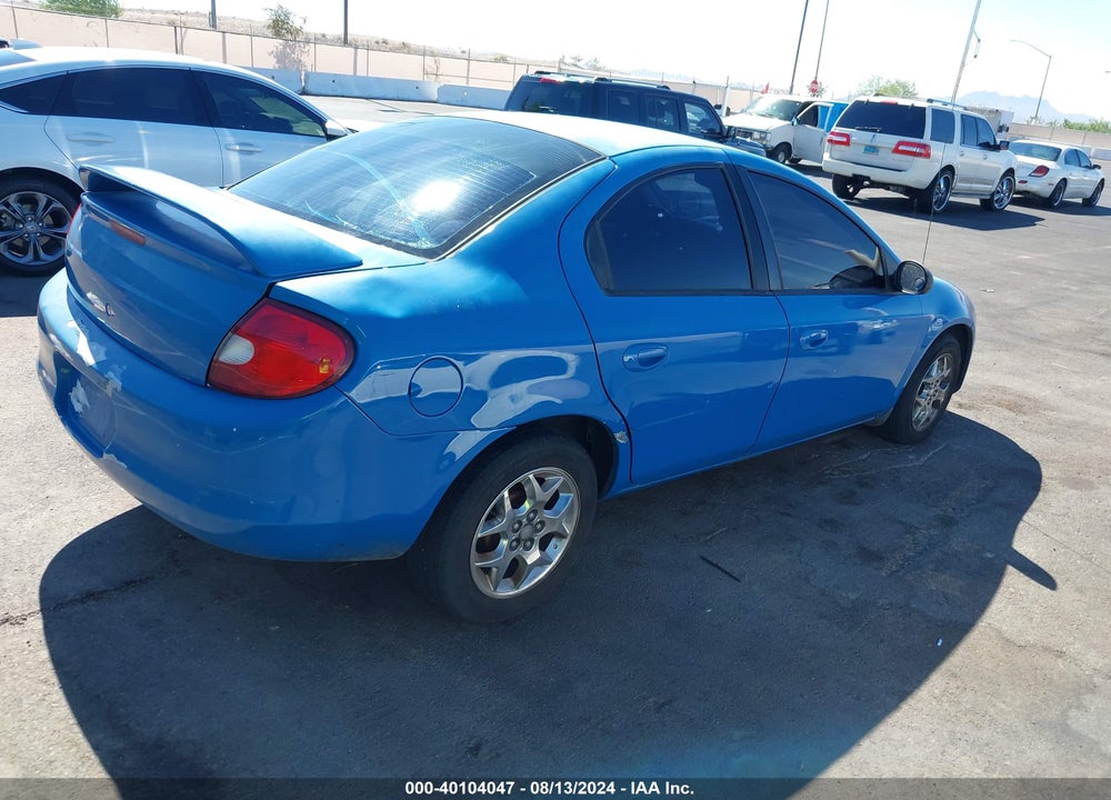2002 DODGE NEON SXT VIN: 1B3ES56C12D657112