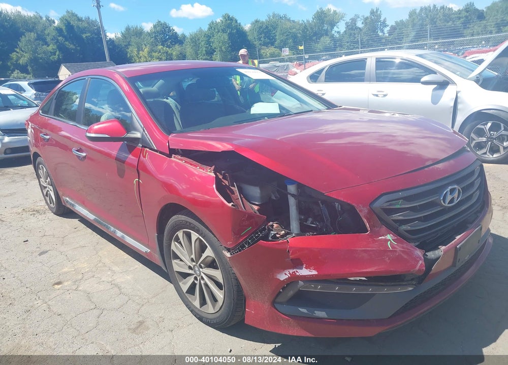 2015 HYUNDAI SONATA SPORT VIN: 5NPE34AF7FH077533