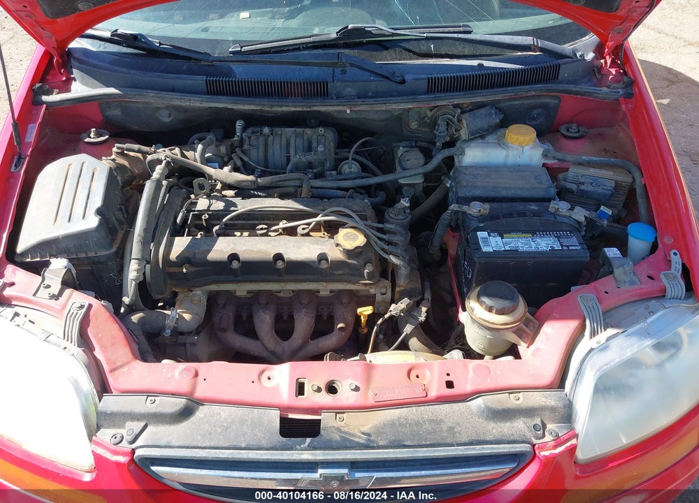 2008 CHEVROLET AVEO 5 LS VIN: KL1TD66688B142684