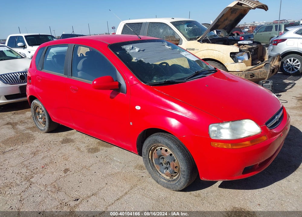 2008 CHEVROLET AVEO 5 LS VIN: KL1TD66688B142684