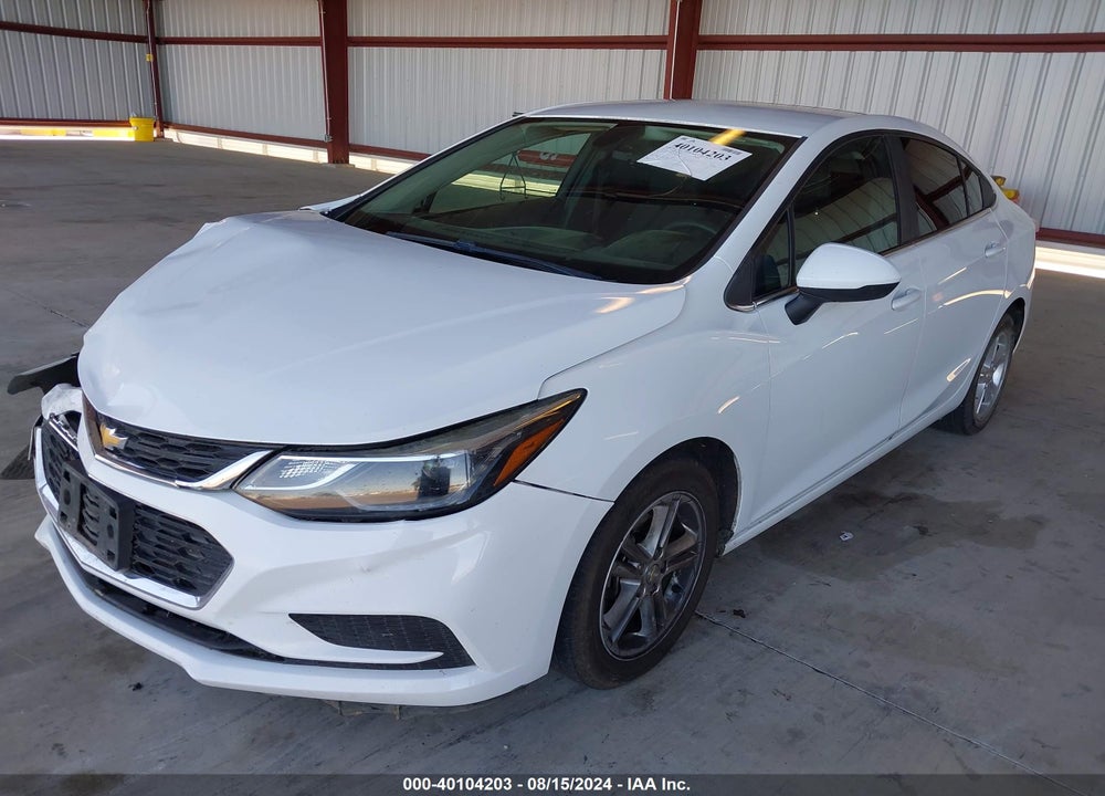 2017 CHEVROLET CRUZE LT AUTO VIN: 1G1BE5SM2H7202552