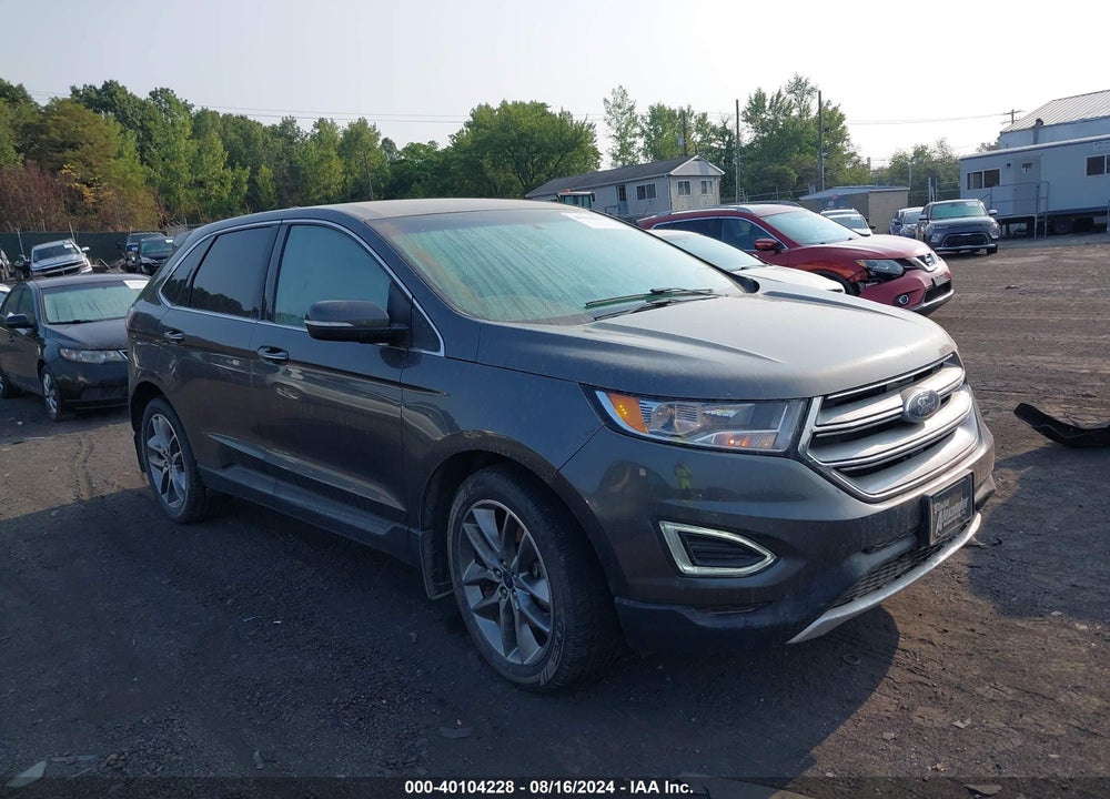 2017 FORD EDGE TITANIUM VIN: 2FMPK4K83HBC52981