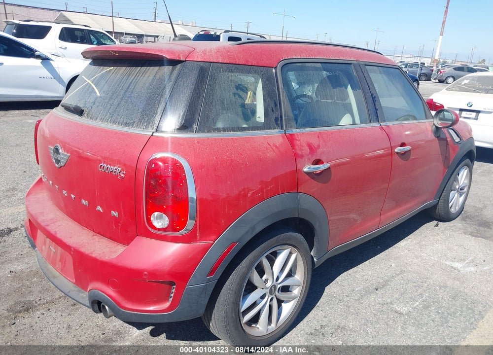 2014 MINI COUNTRYMAN COOPER S VIN: WMWZC3C59EWP28134